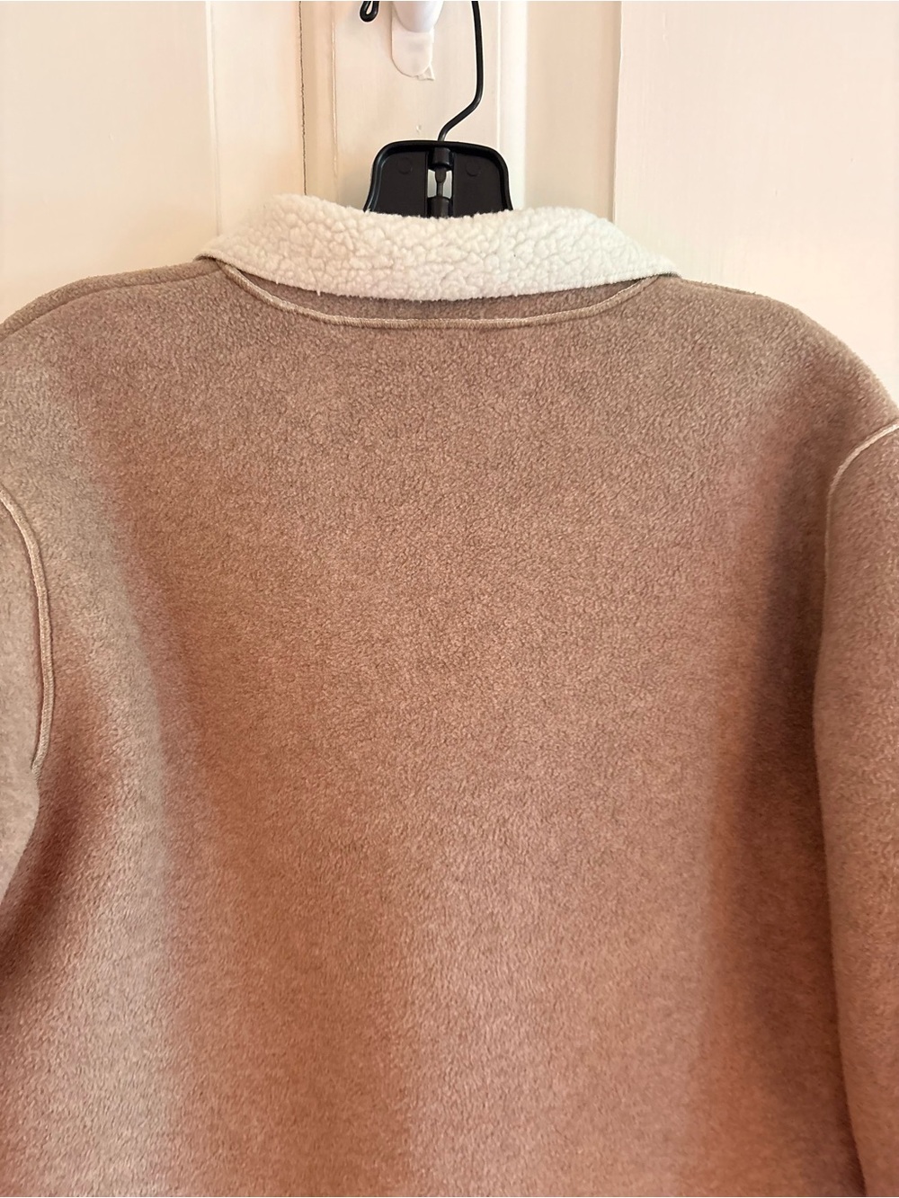 Vintage 90s Orvis Sherpa Teddy Fleece Jacket Women’s Size Medium Cottagecore - Picture 6 of 6